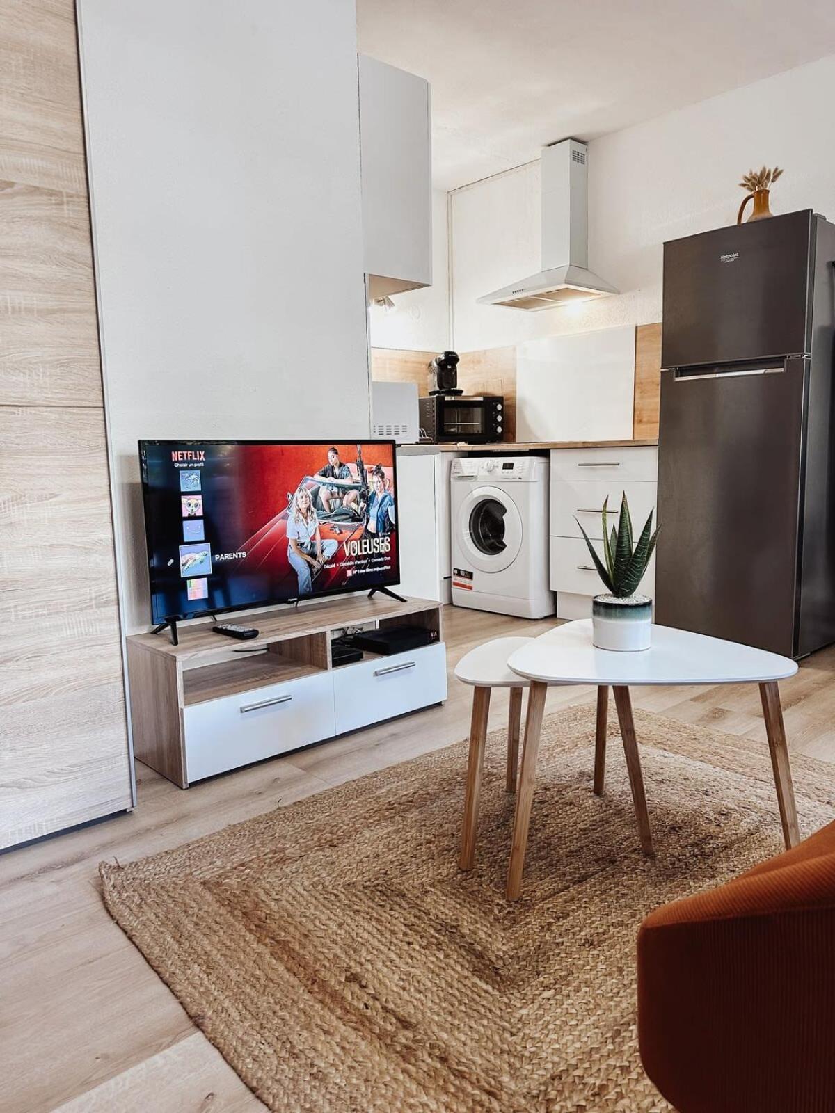 Studio Cosy - Balcon - Wifi - Free Parking Narbonne Exterior foto